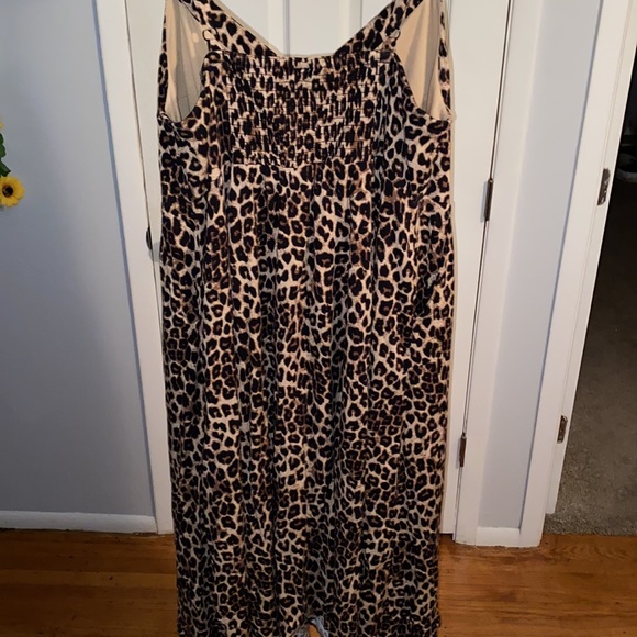 ❗️NWOT Cheetah Print Dress (w/pockets!) - Picture 6 of 10